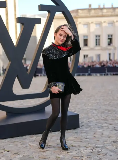 Alicia Vikander – Louis Vuitton Cruise 2026 Fashion Show in Avignon, France 05-22-25