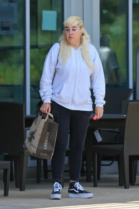 Amanda Bynes Spotted Leaving Erewhon in Calabasas 06-20-25