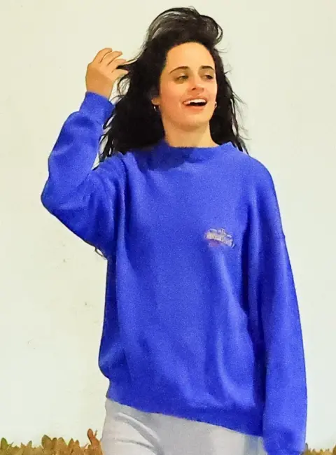 Camila Cabello Spotted Makeup-Free and Casual Strolling Along Sunset Boulevard with a Friend in Los Angeles 06-20-25
