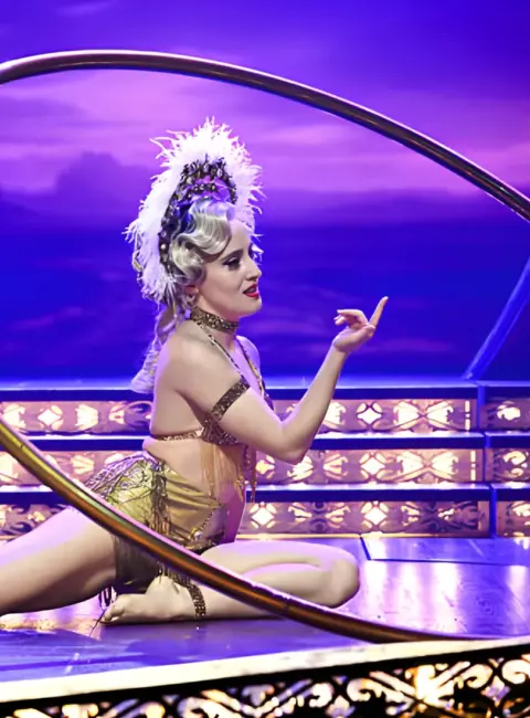 Tosca Rivola Performs on Stage for Dita Von Teese’s ‘Diamonds And Dust’ at the Emerald Theatre in London 06-18-25