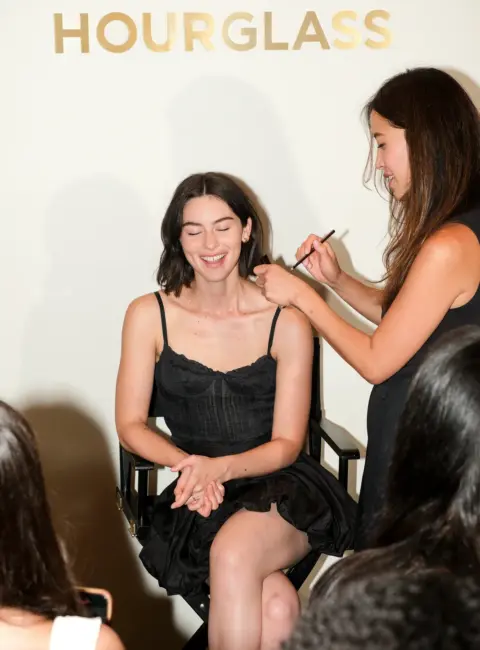 Gracie Abrams – Attends at Hourglass Cosmetics Complexion Event in New York 07-27-25