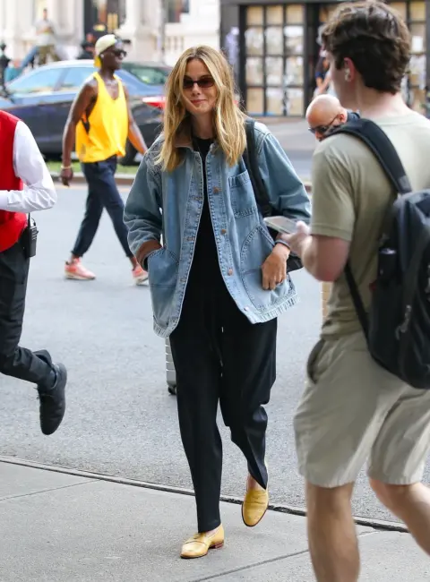 Michelle Monaghan Spotted Arriving at NYC Hotel 07-09-25