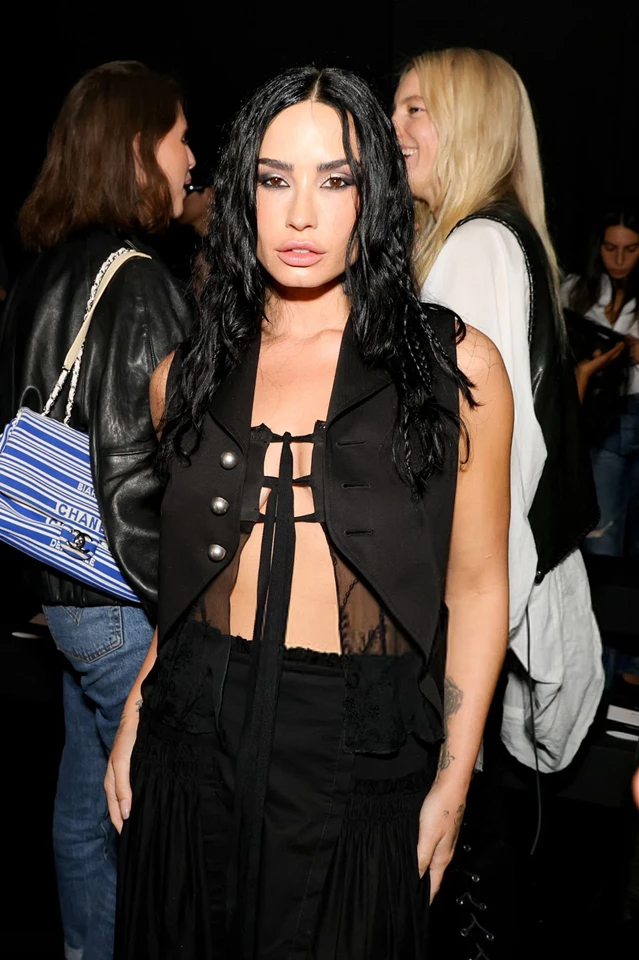 Demi Lovato – Ann Demeulemeester Fashion Show as Part of Spring/Summer 2026 Paris Fashion Week in Paris, France 10-04-2025