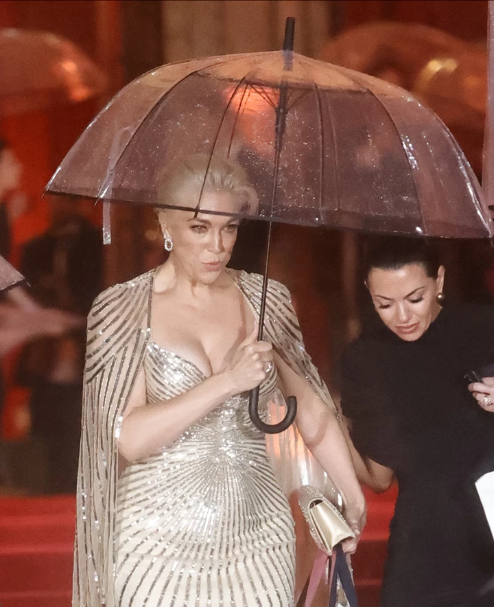Hannah Waddingham Departs The Clooney Foundation for Justice’s The Albies Event at the Natural History Museum in London 10-03-2025
