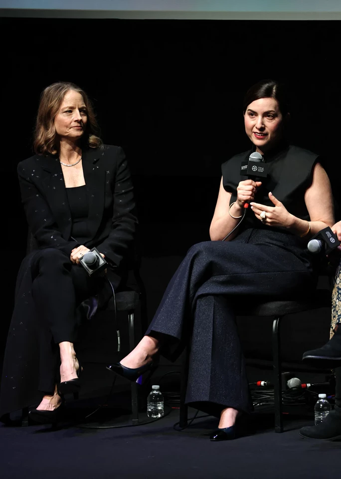 Jodie Foster and Rebecca Zlotowski – Speak Onstage at the ‘A Private Life’ During the 63rd New York Film Festival in New York City 10-05-2025