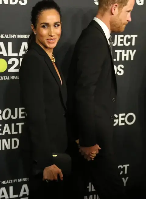 Meghan Markle and Prince Harry – Attending Project Healthy Minds World Mental Health Day Gala held at Spring Studios in New York City 10-09-2025