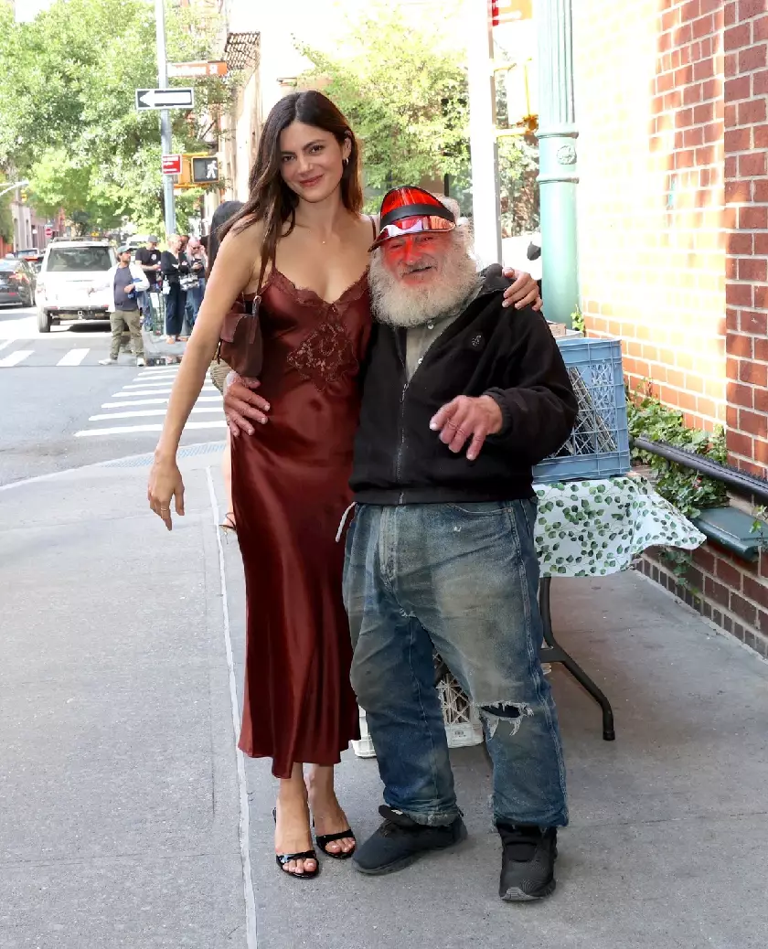 Monica Barbaro Spotted Filming with Radio Man at ‘One Night Only’ Set in NYC 09-29-2015