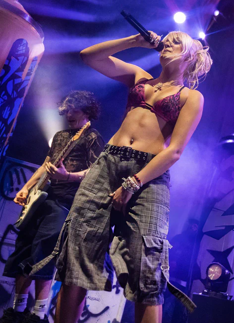 Harmony Cavelle (of South Arcade) – Performs Onstage During a Concert at O2 Academy Birmingham in Birmingham, England 11-27-2025