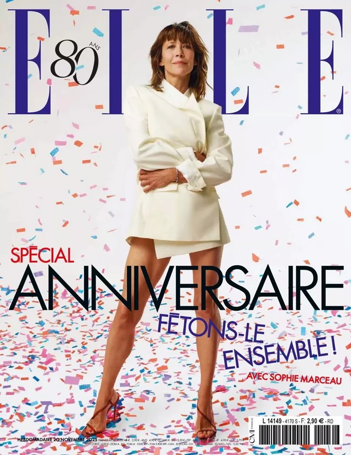 Sophie Marceau – Elle France November 20, 2025